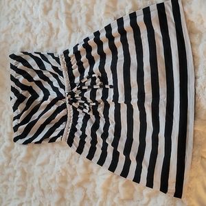 Black & White striped dress